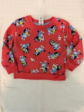 Bluey Coral Kids Sweatshirt - Unbranded